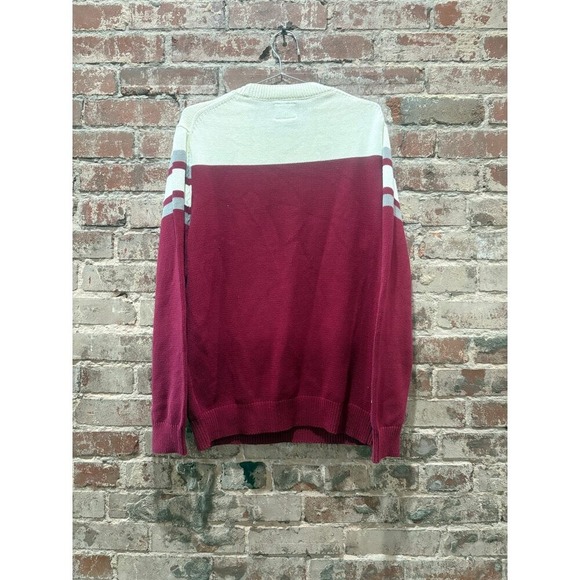 Hillflint Harvard Crimson Vintage Inspired Tailgate Sweater Size Large - Picture 4 of 9